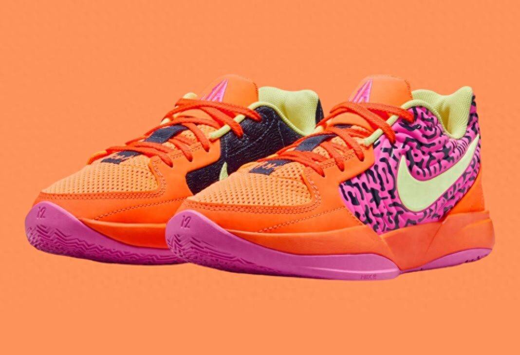 Total Orange”发布采用醒目的橙色鞋面球盟会入口登录莫兰特签名鞋Nike Ja 2 “(图1)