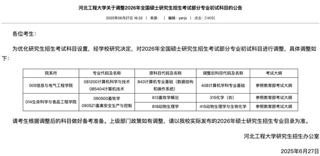 6考研初试科目大改！新消息！又一批202(图3)